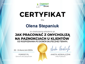 Сертифікат ForFeet 04.04.2025